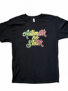 Reggae Color Logo Black T