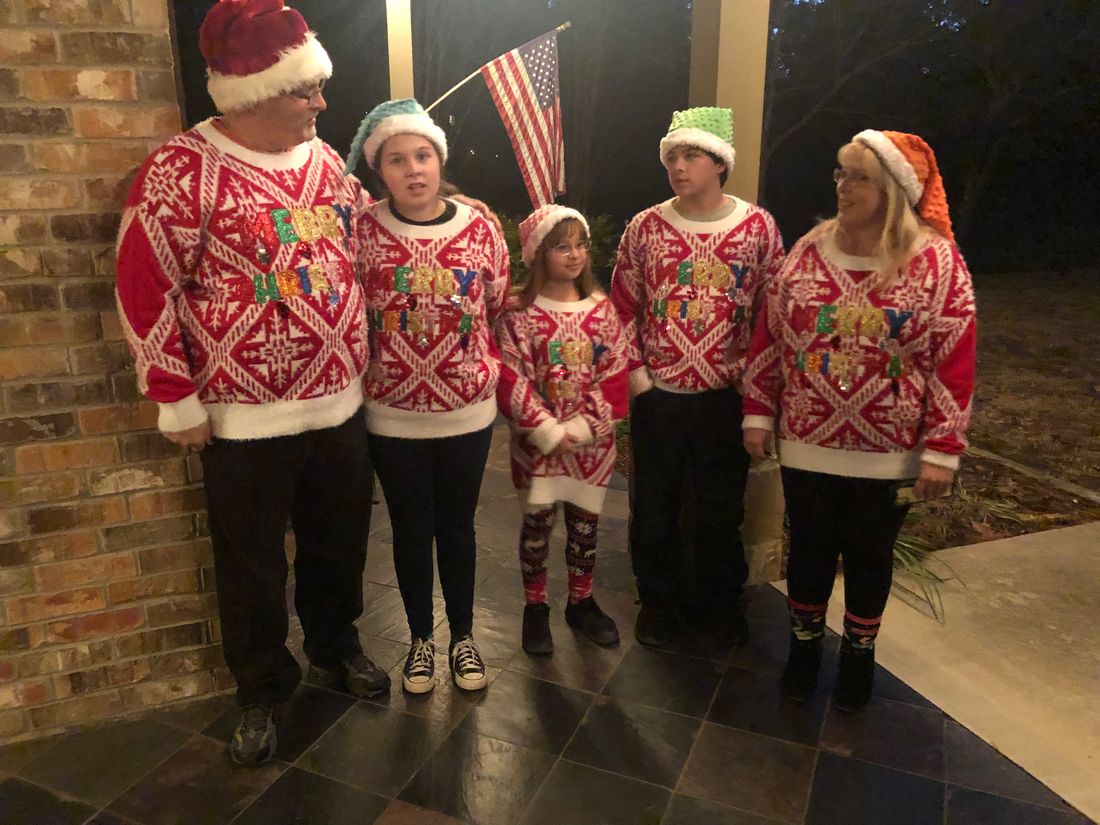 Little CarolerZ first year of caroling
