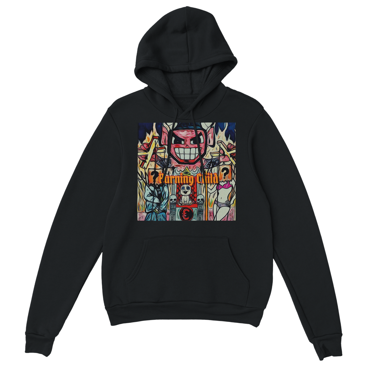 Burning Child - Classic Unisex Pullover Hoodie  ( LIMITED TIME ONLY HALLOWEEN SPECIAL PRICE DROP.  GET YOURS NOW BFORE ITS GON!! 