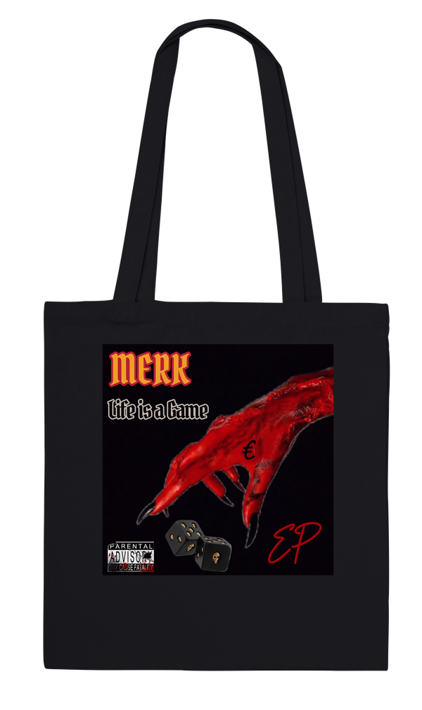 Life is a Game, EP - Tote bag  ( LIMITED TIME ONLY HALLOWEEN SPECIAL PRICE DROP.  GET YOURS NOW BFORE ITS GON!! 