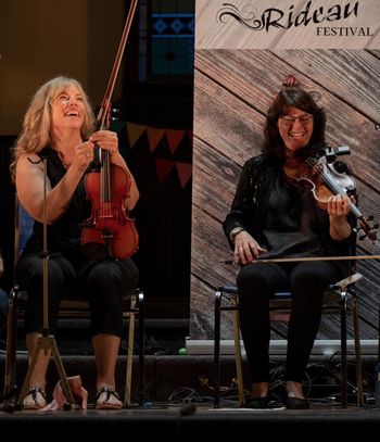 The Bb Sisters at the Fiddles on the Rideau Festival, Manotick, ON
