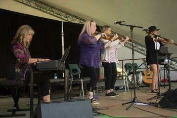 Women of Fiddle at the Almonte Celtfest, Almonte, ON
