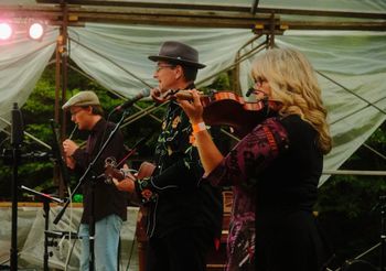North Renfrew Trio performing at the Sunrun Revival Festival 2026, Maynooth, ON
