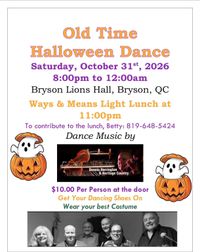 Old Time Halloween Dance - (piano)