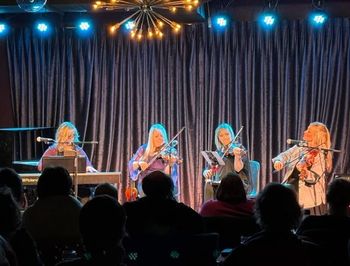 Women of Fiddle at the Red Bird Café in Ottawa, ON
