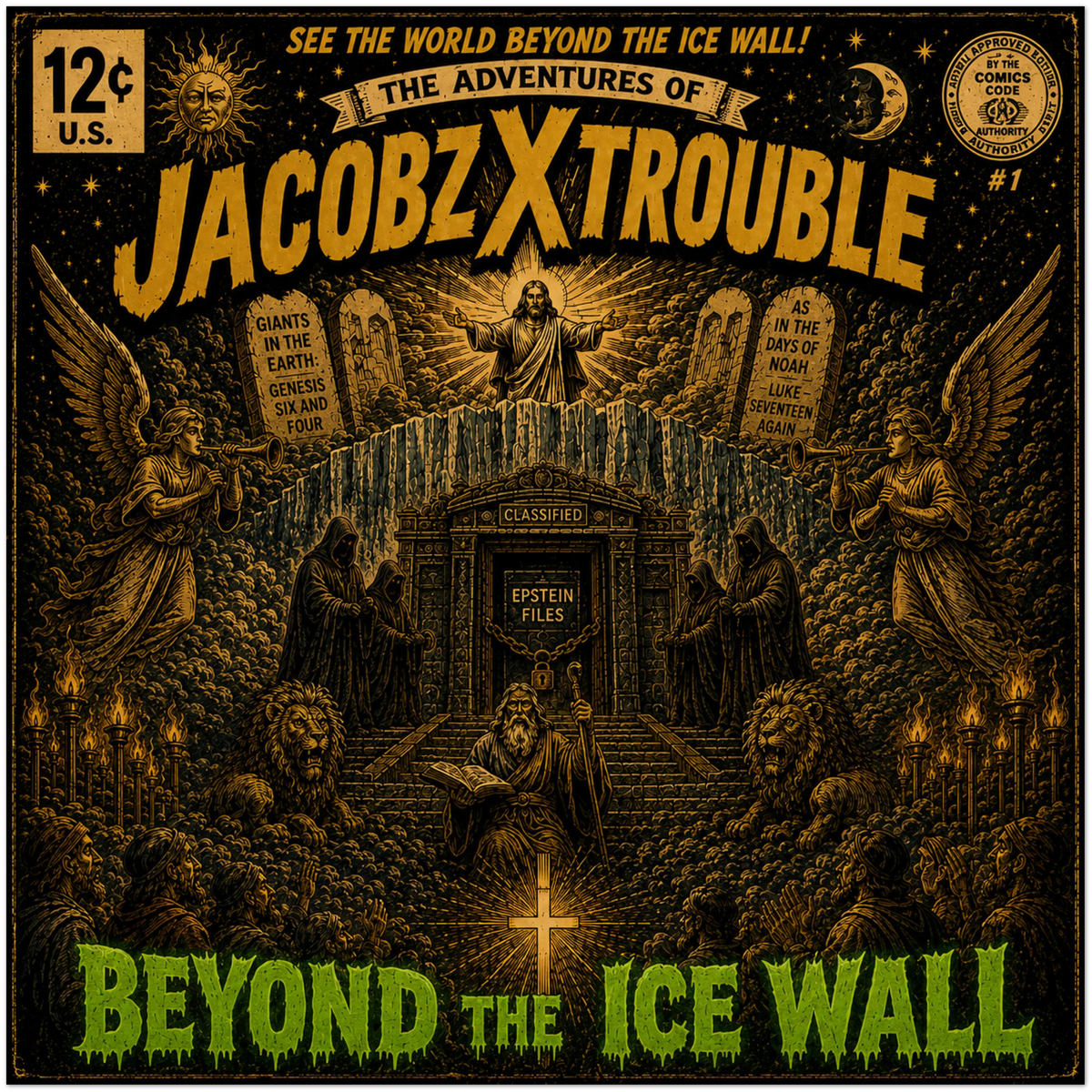 BEYOND THE ICE WALL - Fine Art Poster