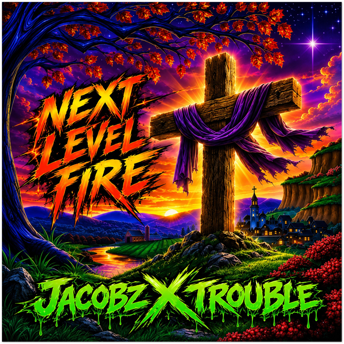 NEXT LEVEL FIRE - Fine Art Poster