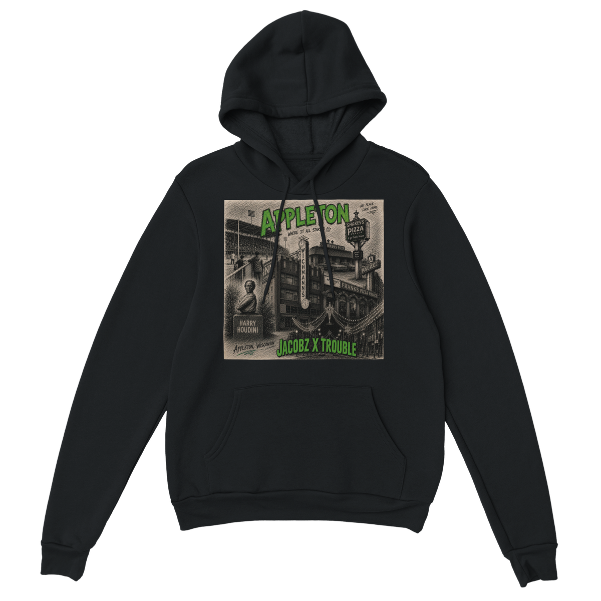 APPLETON. WORLD'S GREATEST HOMETOWN - Classic Unisex Pullover Hoodie