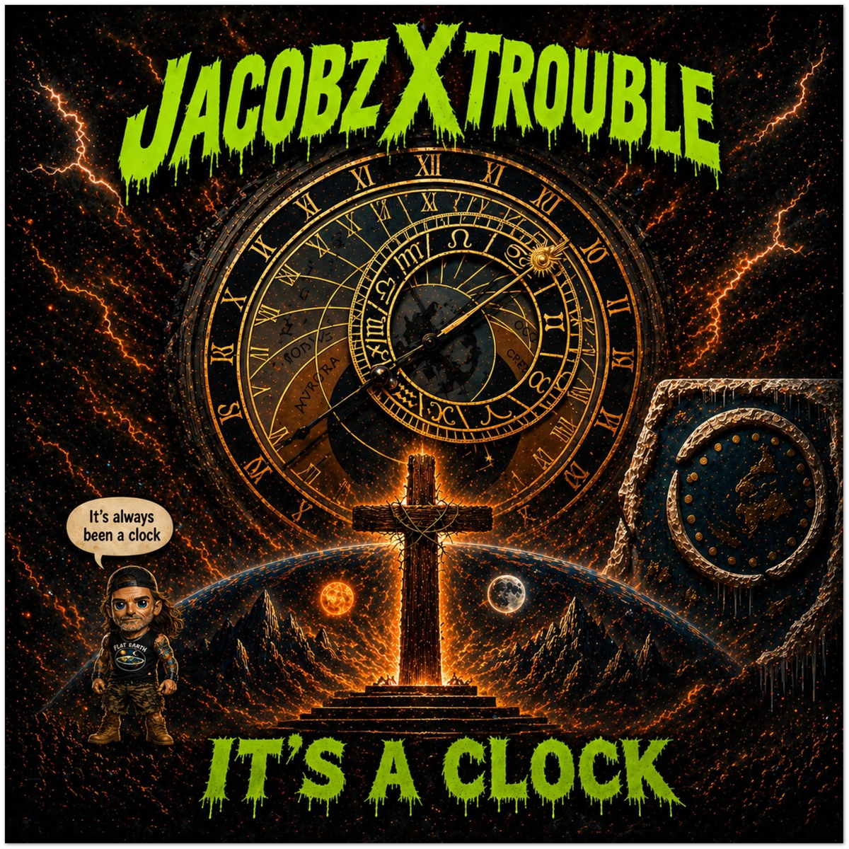 It’s a clock - Fine Art Poster
