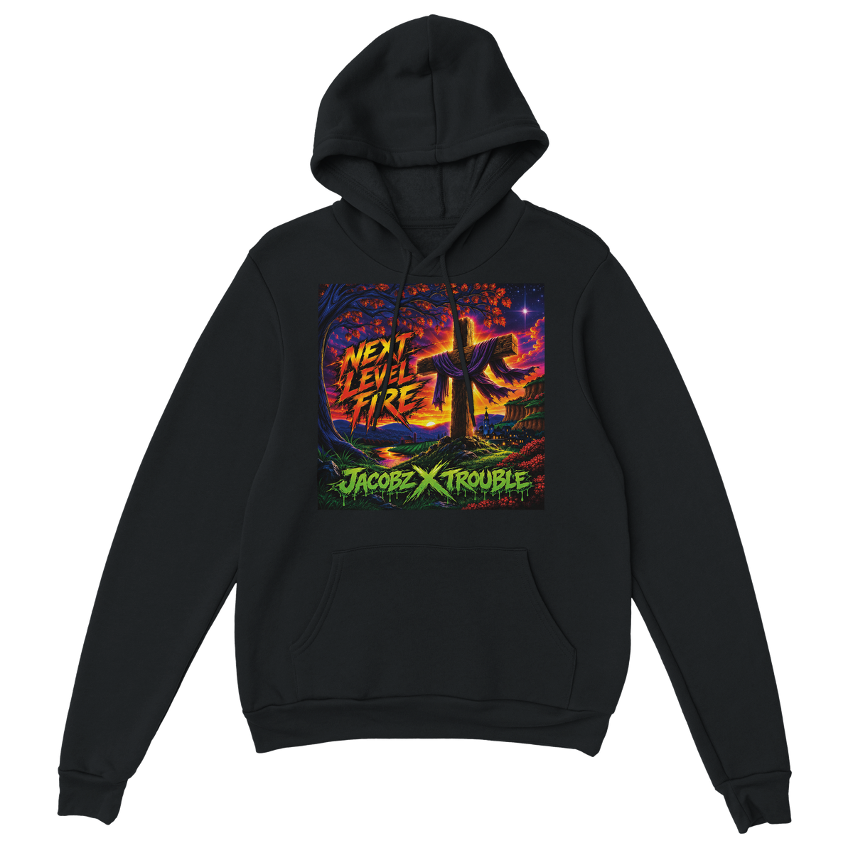 NEXT LEVEL FIRE - Classic Unisex Pullover Hoodie