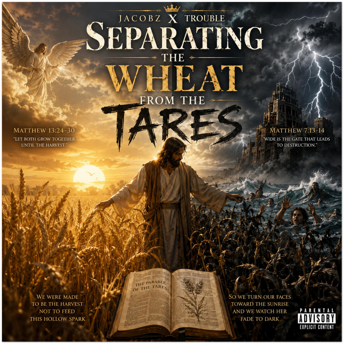 Separating the Wheat from the Tares - Fine Art Poster