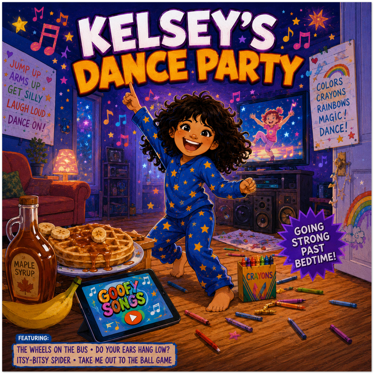 KELSEY'S DANCE PARTY - Fine Art Poster
