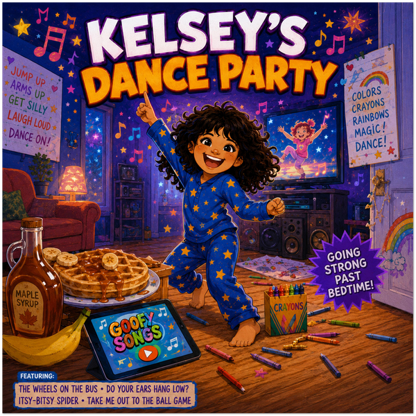 KELSEY'S DANCE PARTY - Fine Art Poster