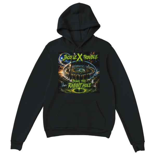 DOWN THE RABBIT HOLE - Classic Unisex Pullover Hoodie