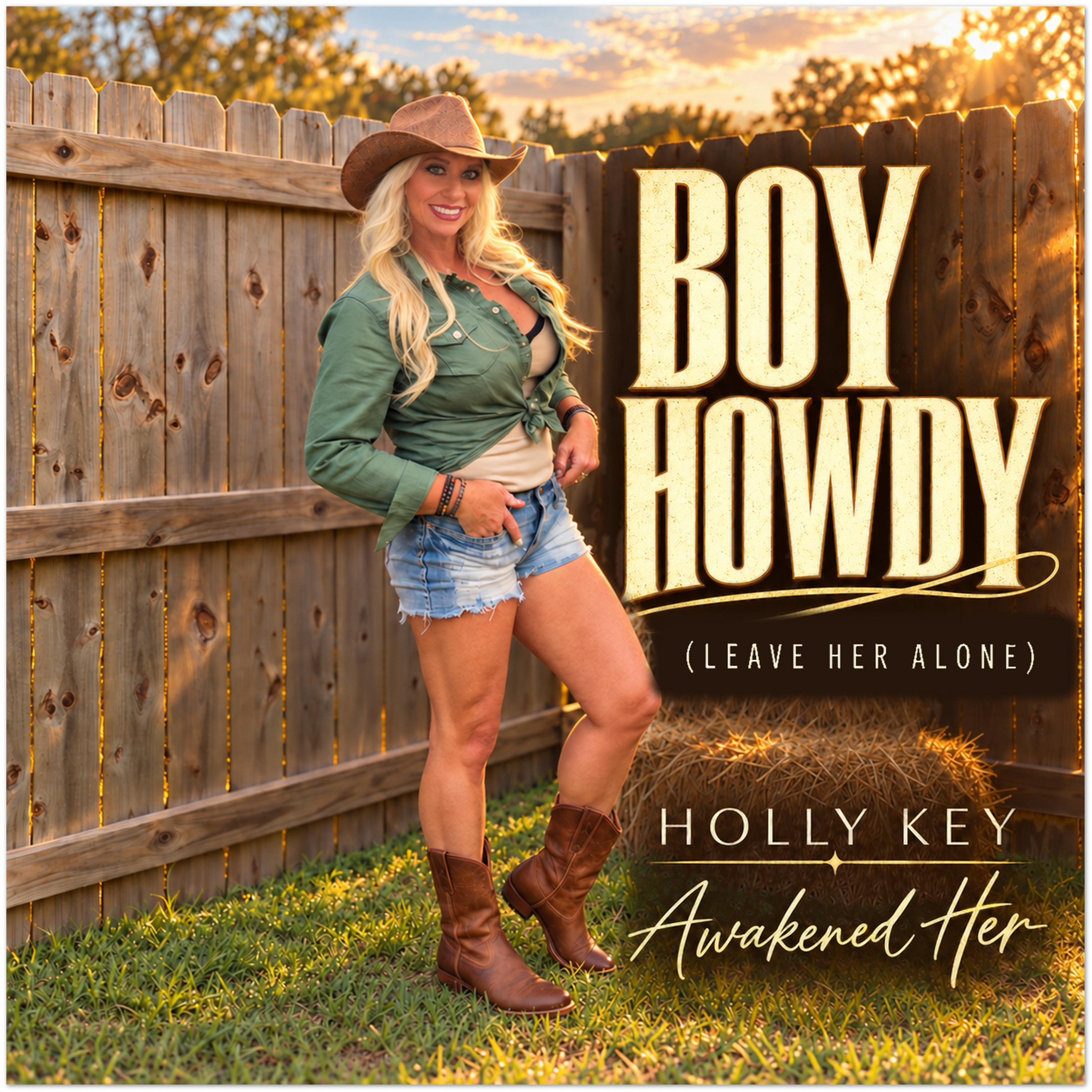 Boy Howdy (Leave Her Alone) - Fine Art Poster