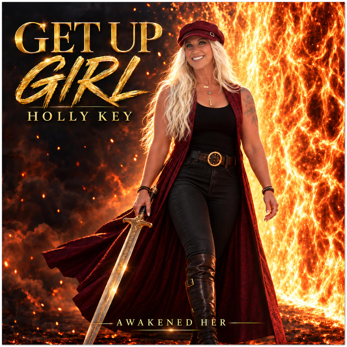 Get Up Girl - Fine Art Poster