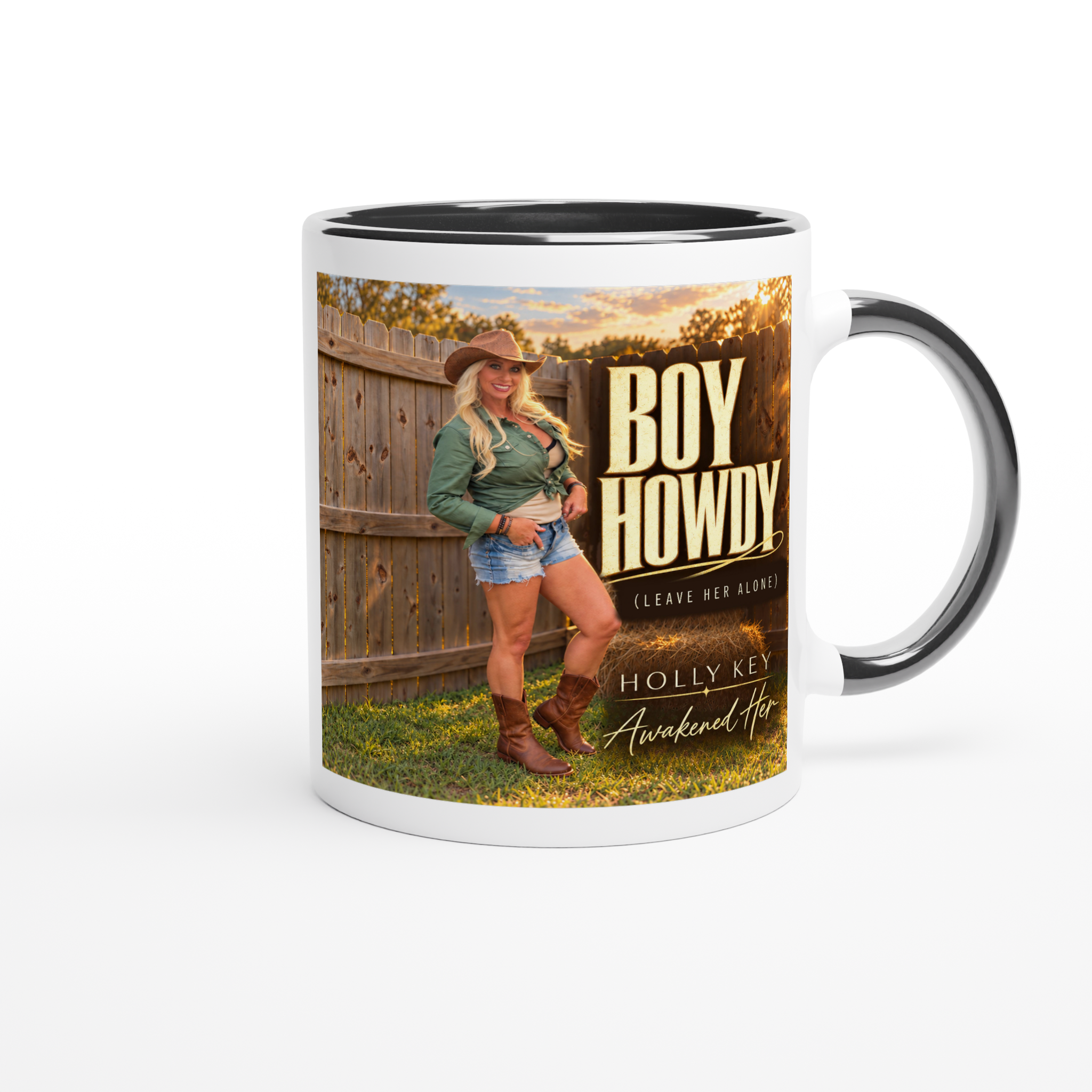 Boy Howdy (Leave Her Alone) - Ceramic Mug