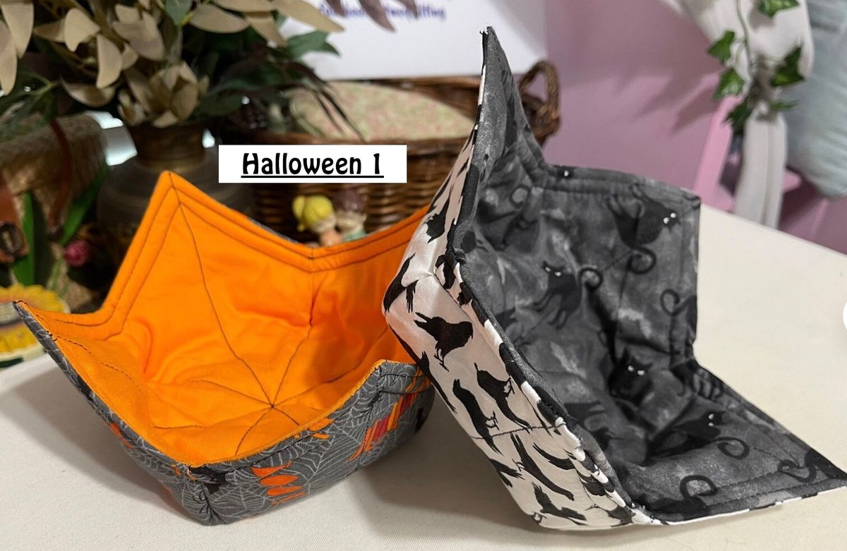 Bowl Cozies (Set of 2 / Microwave safe)