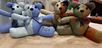 Memory Bear (made with loved one's clothing)