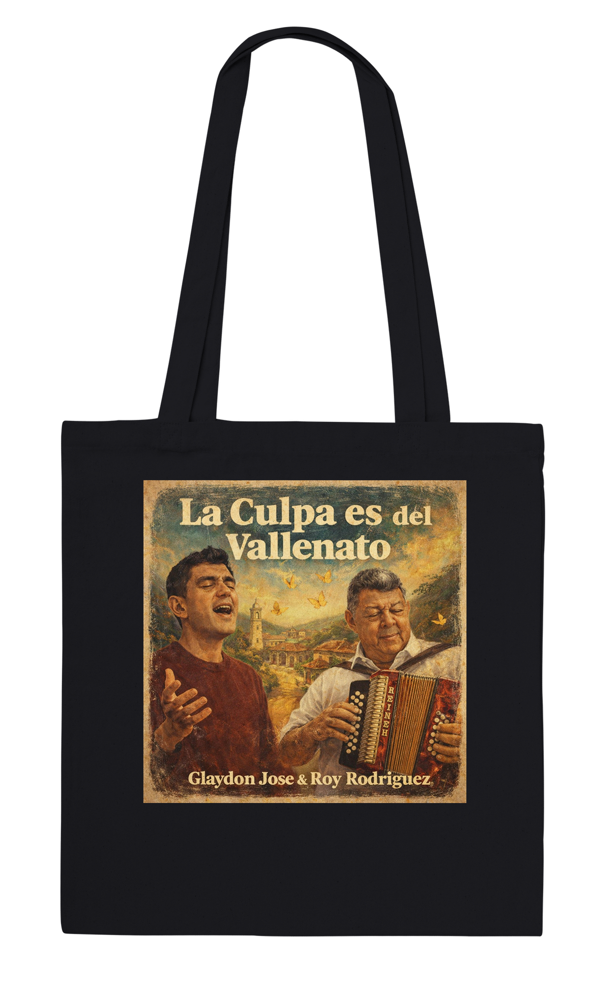 La Culpa es del Vallenato (Respuesta a la Brasilera y a su Contestación) (feat. Roy Rodriguez) - Tote bag