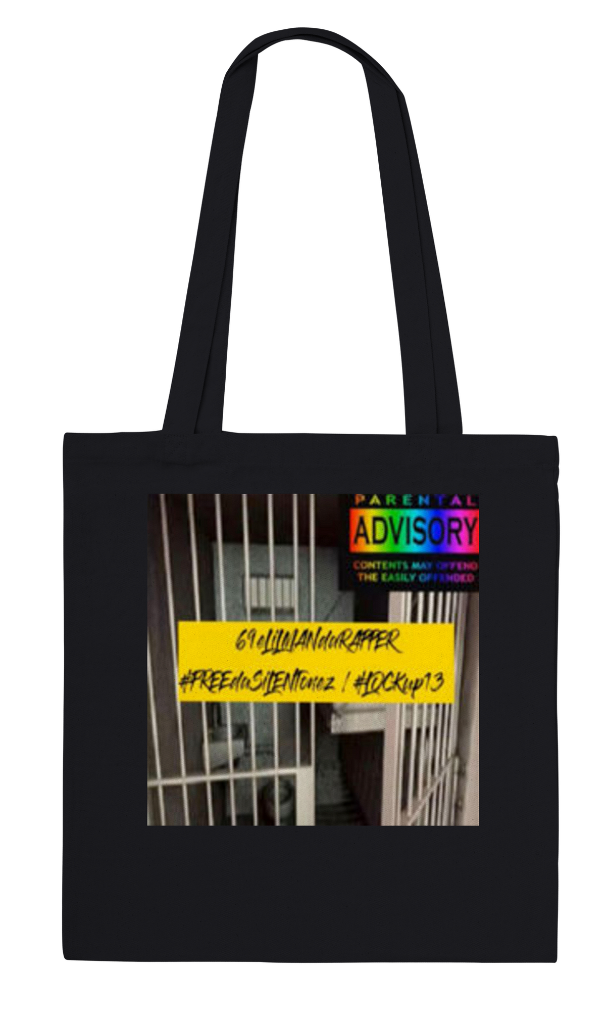 #FREEdaSiLENTonez #LOCKup13 - Tote bag