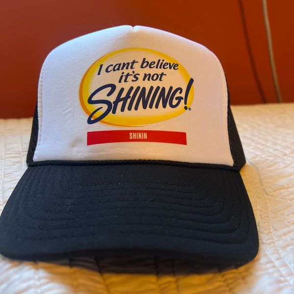 I Can't Believe It's Not Shining! Trucker Hat (Black)