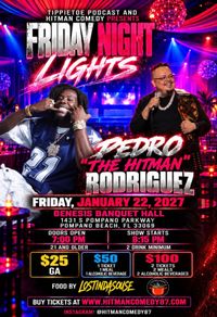 Tippie toe podcast and Hitman comedy presents Friday night jokes with family and friends