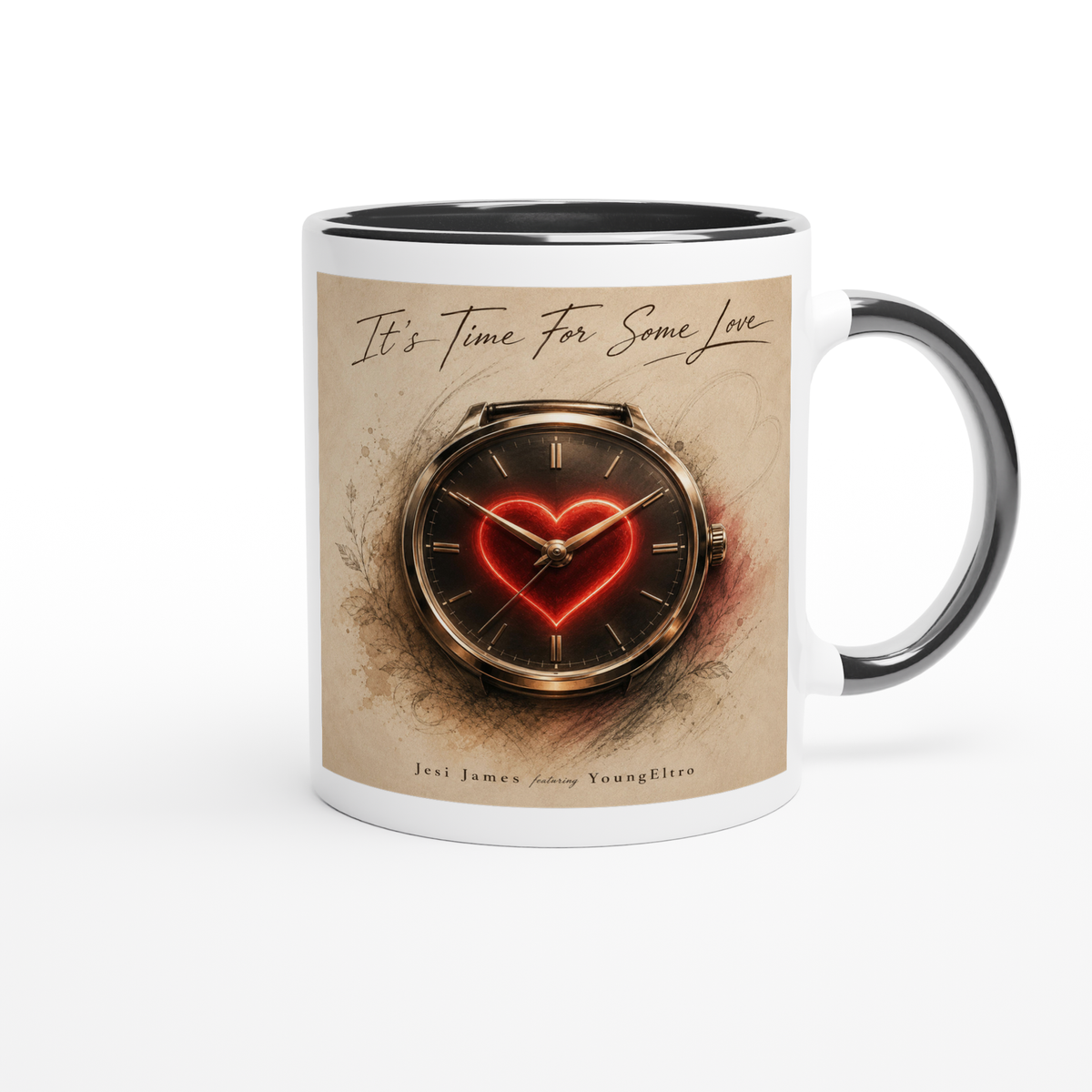 It's Time For Some Love (feat. YoungEltro) - Ceramic Mug