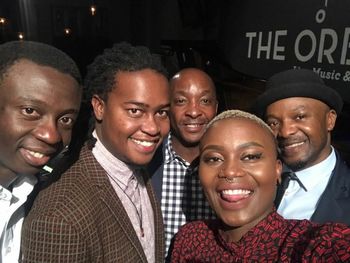 An unforgettable gathering of highly acclaimed musicians performing together. Zoe Modiga,Frank Paco, Linda Sikhakane, Amaeshi Ikechi, Tich Makalisa
