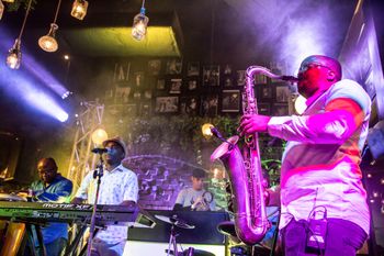 With Acclaimed Saxophonist Sisonke Xonti, bridging the worlds of Jazz and Dance Music

