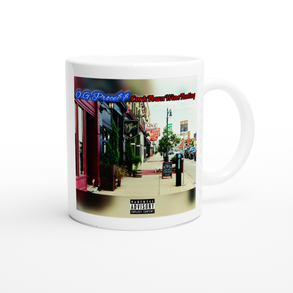 Cork Town Wine Tasting - Ceramic Mug