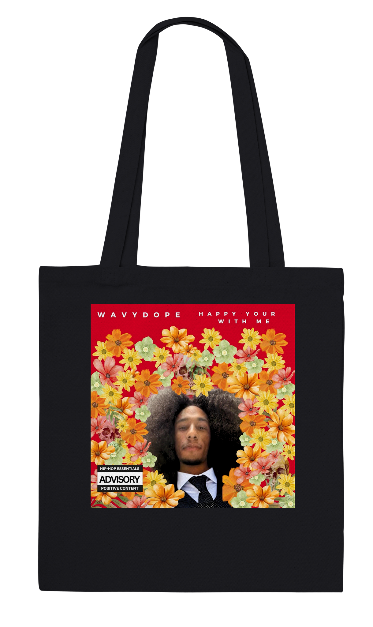 Happy Your With Me - Tote bag