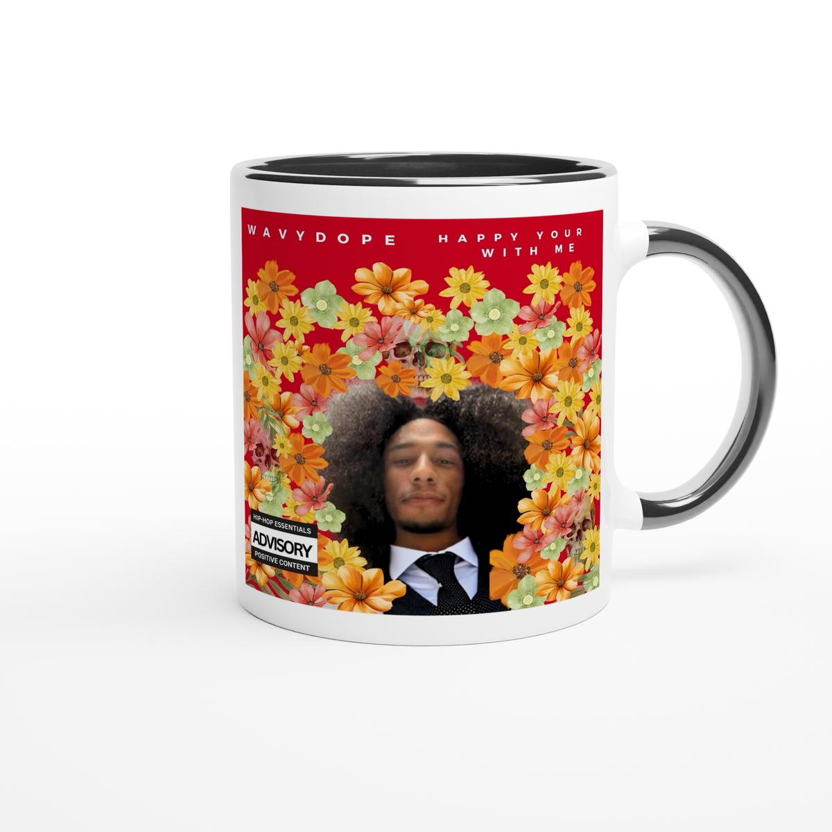 Happy Your With Me - Ceramic Mug