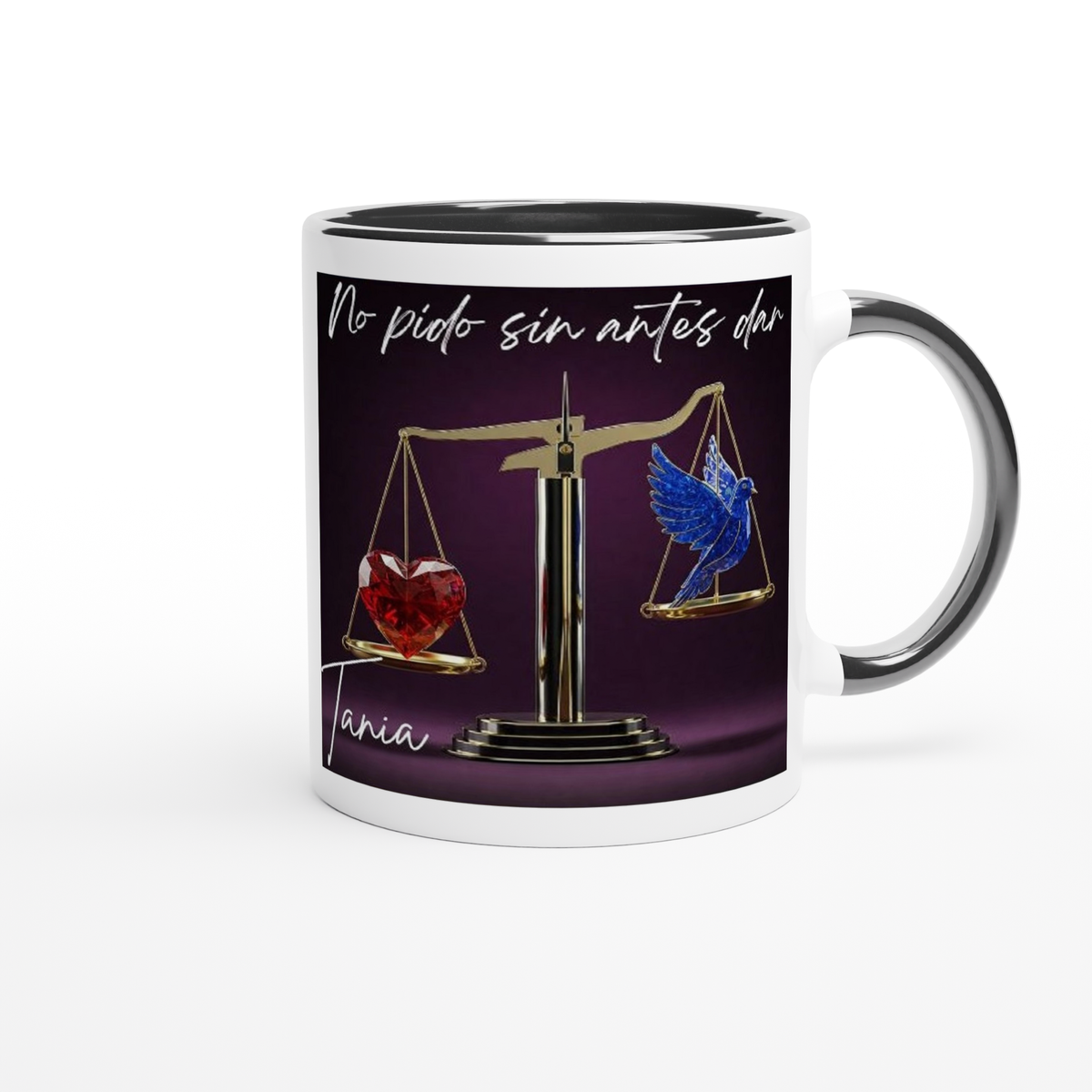 No pido sin antes dar - Ceramic Mug