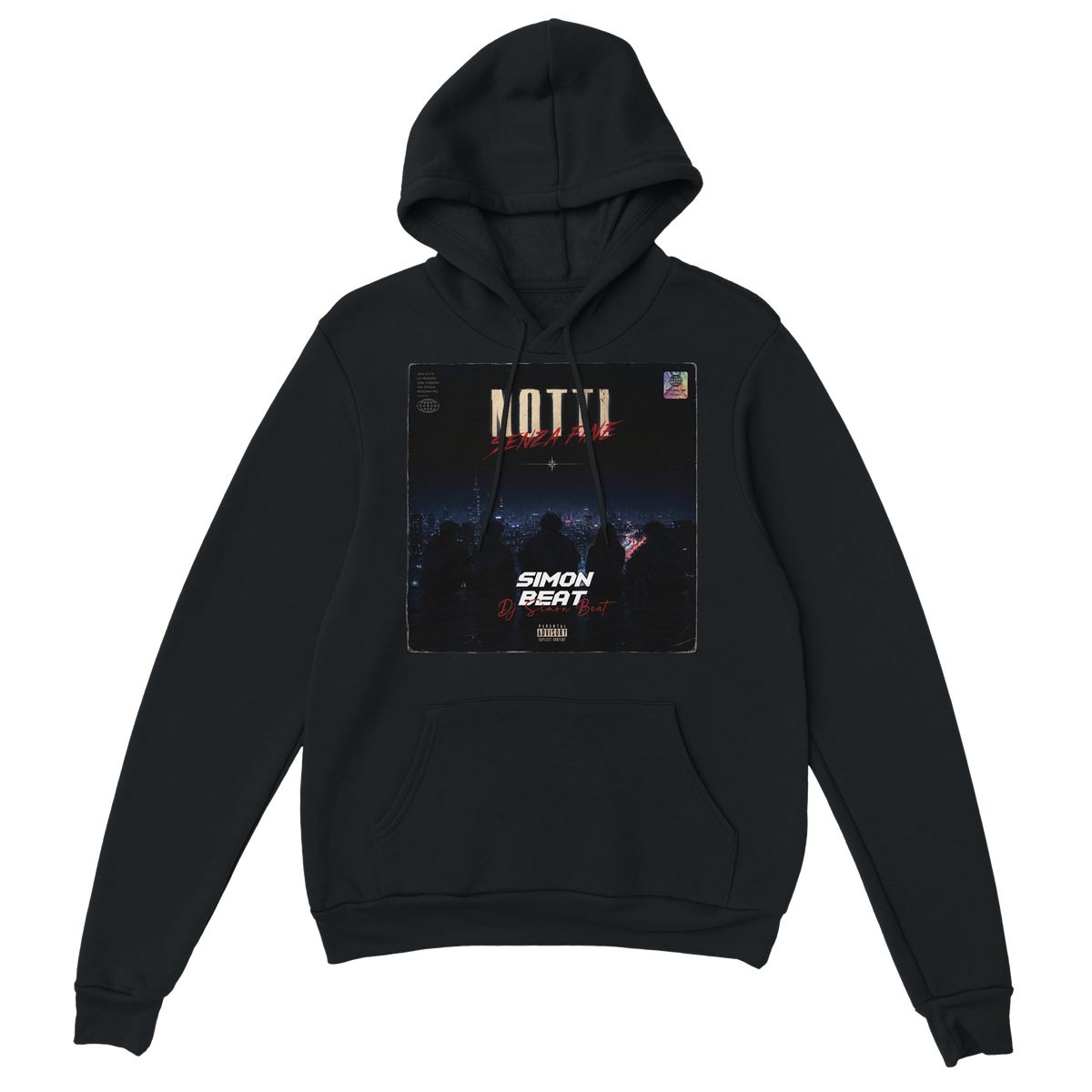 Notti senza fine (feat. Ts Crew) - Felpa con cappuccio classica unisex