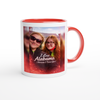 I Love Alabama Because I Found You - Ceramic Mug