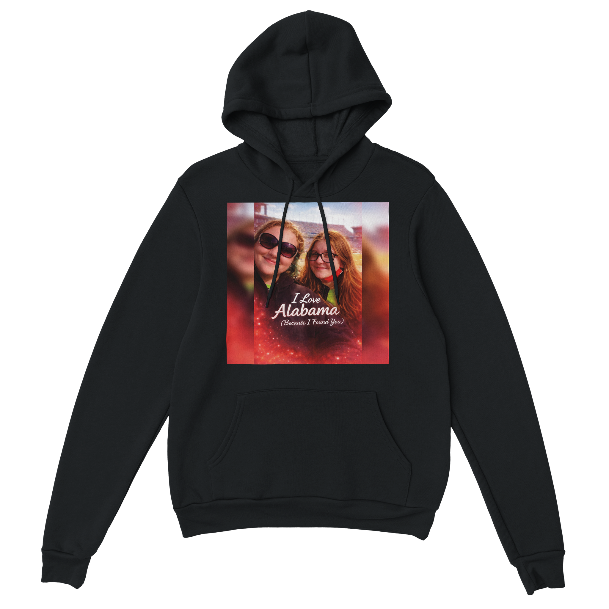 I Love Alabama Because I Found You - Classic Unisex Pullover Hoodie