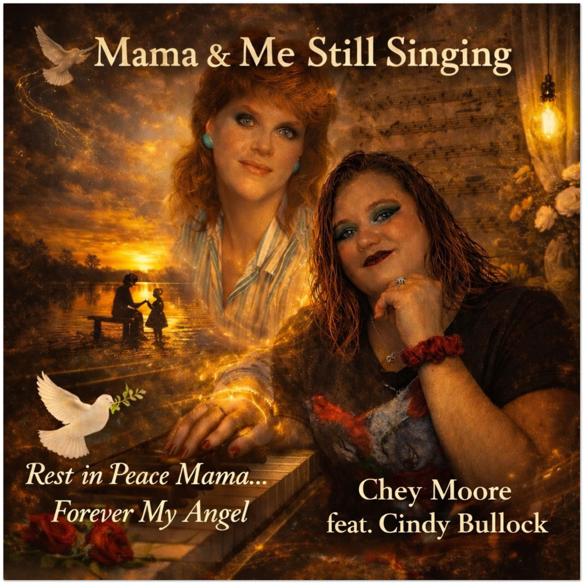 Mama &amp; Me Still Singing - Fine Art Poster