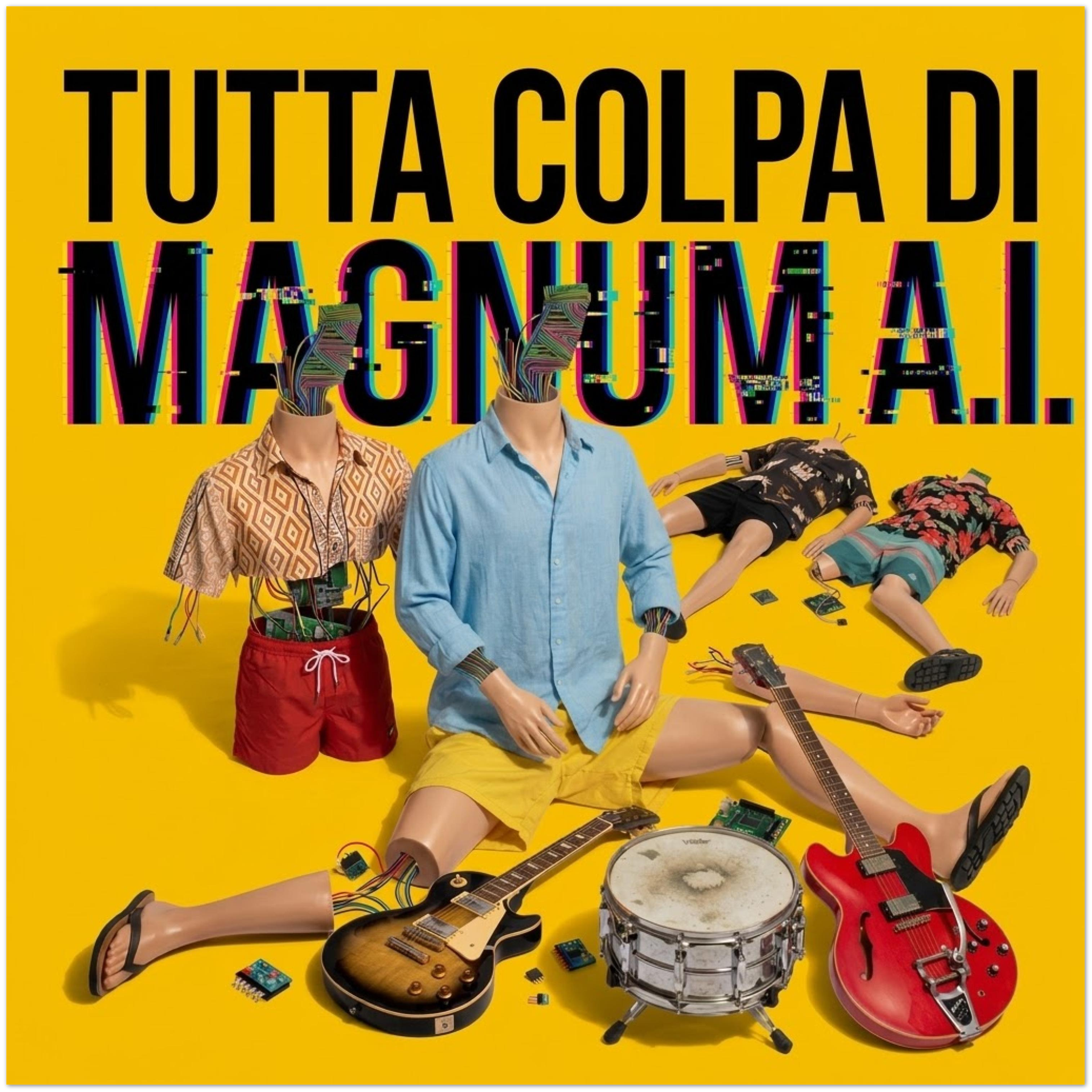 Tutta Colpa di Magnum A.I. (Radio Edit) - Fine Art Poster