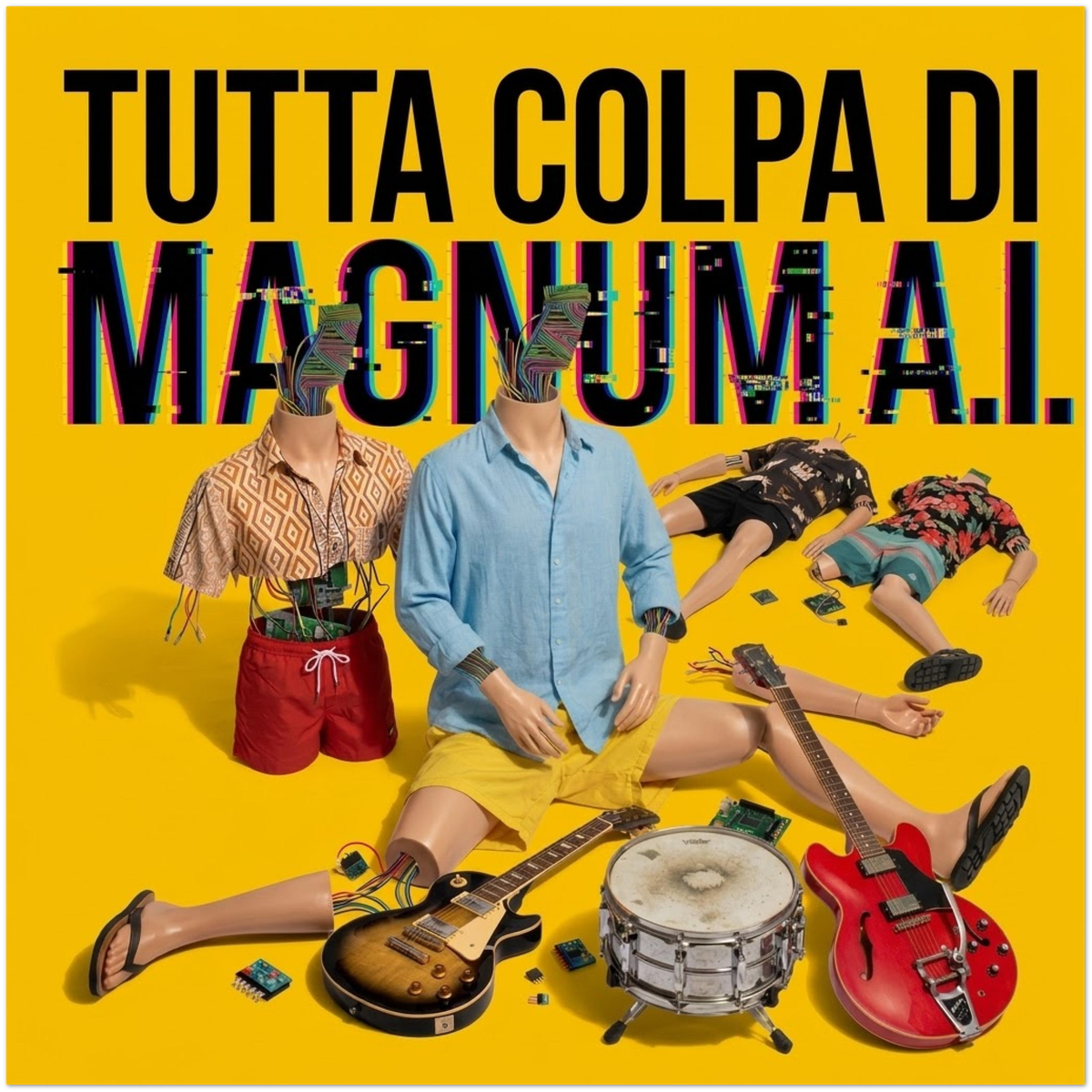Tutta Colpa di Magnum A.I. (Radio Edit) - Fine Art Poster