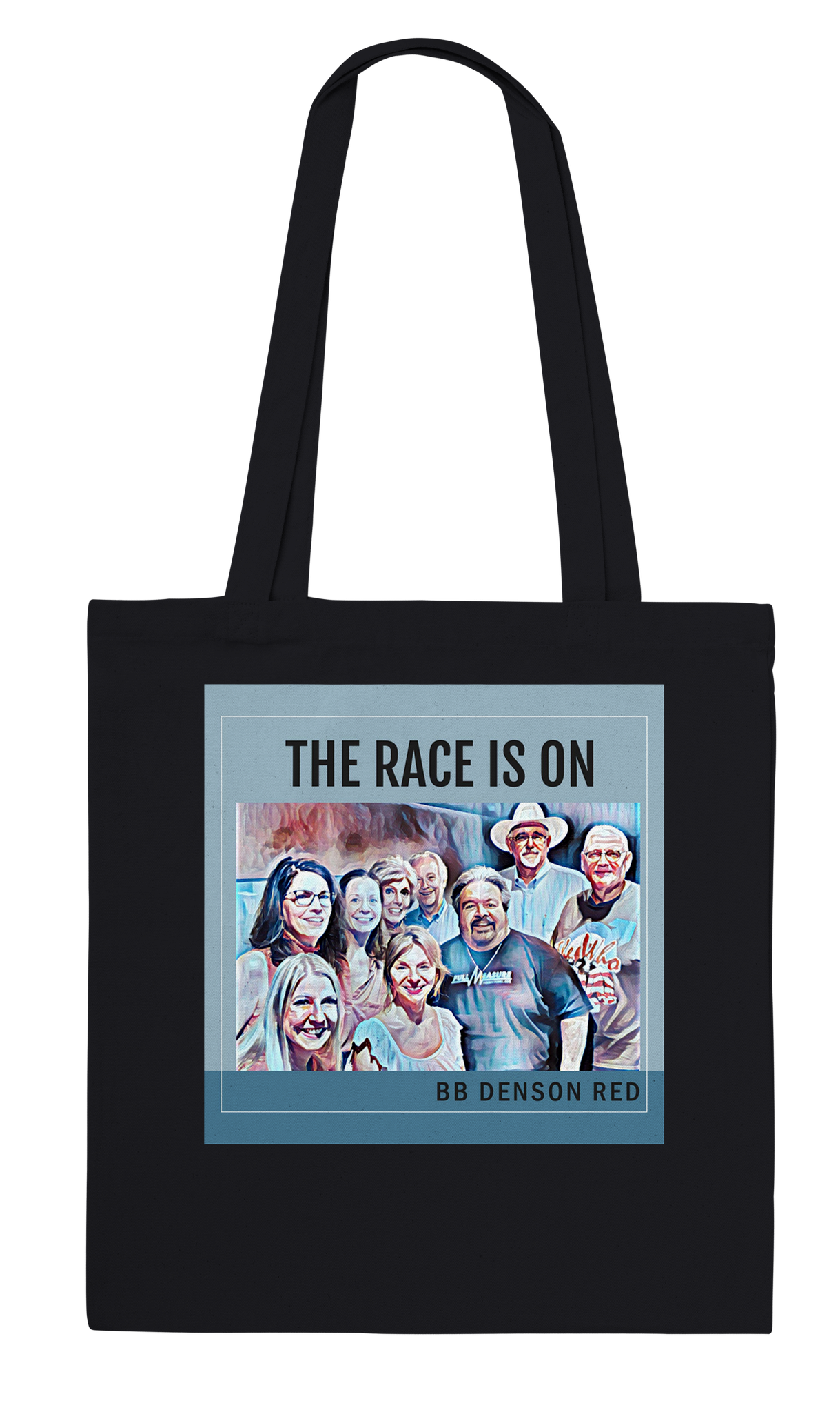 The Race is On - Tote bag