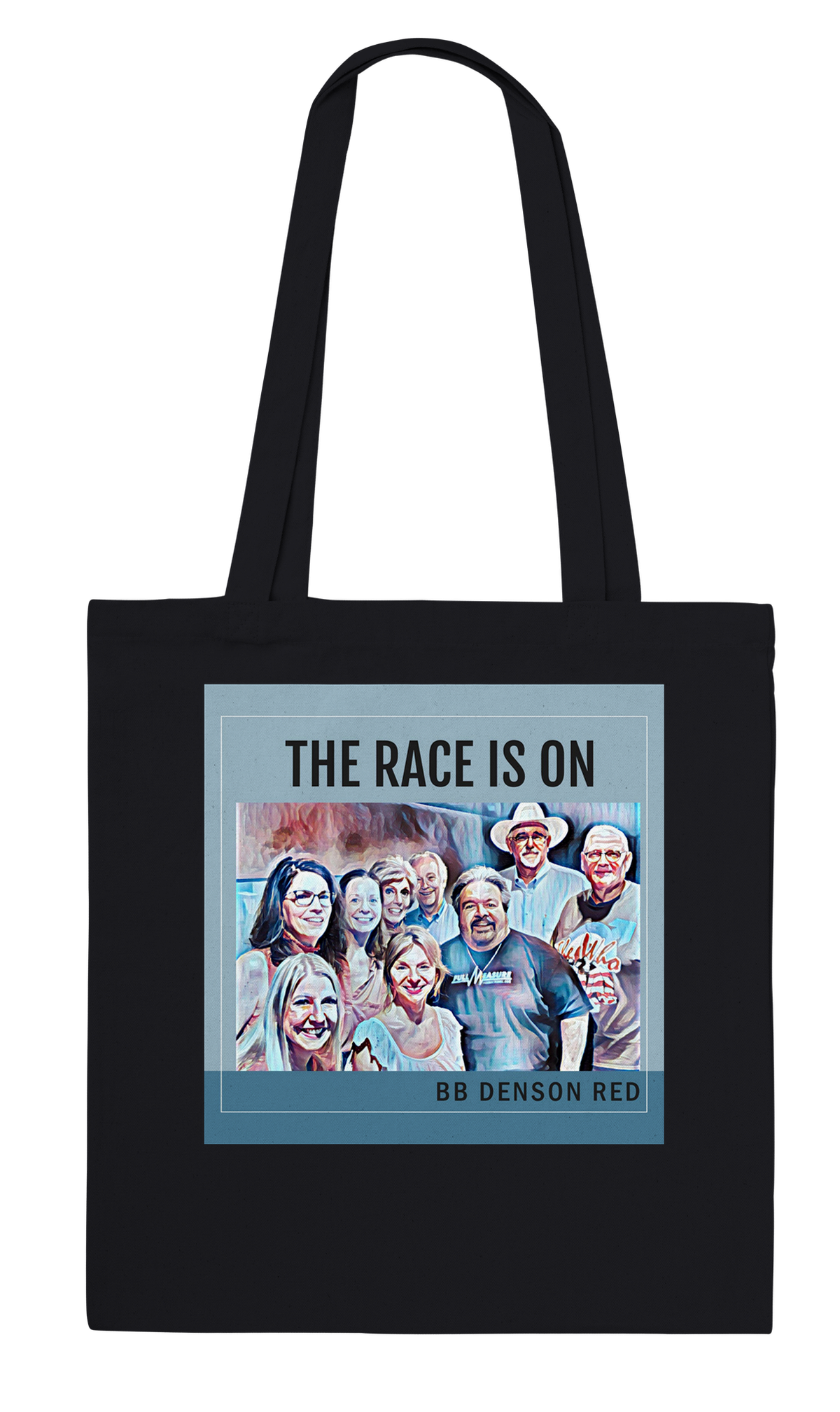 The Race is On - Tote bag