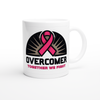 GLOSSY PEARL MUG  -OVERCOMER 