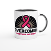 GLOSSY PEARL MUG  -OVERCOMER 
