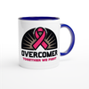 GLOSSY PEARL MUG  -OVERCOMER 