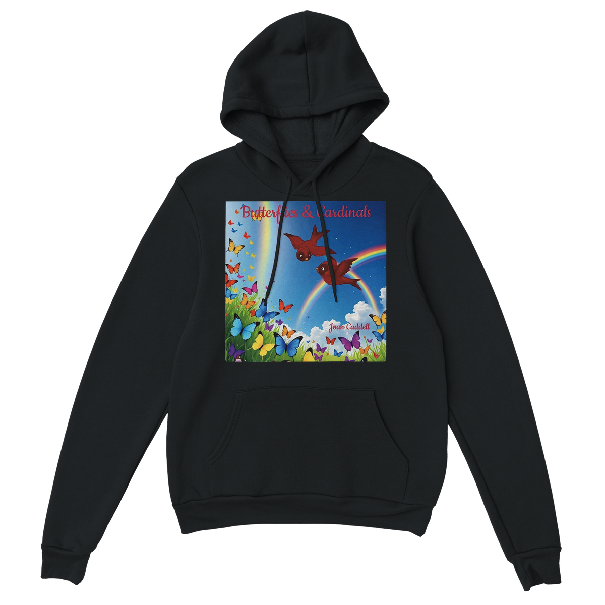 Butterflies & Cardinals - Classic Unisex Pullover Hoodie