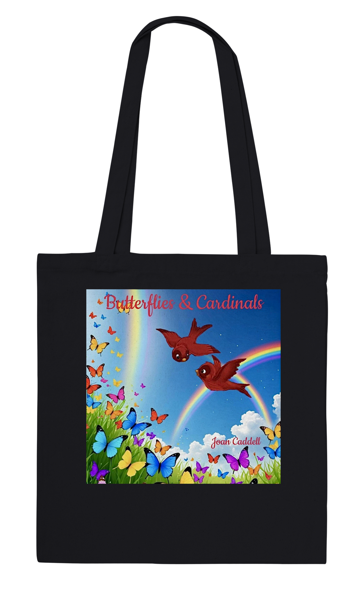 Butterflies & Cardinals - Tote bag