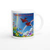 Butterflies & Cardinals - Ceramic Mug
