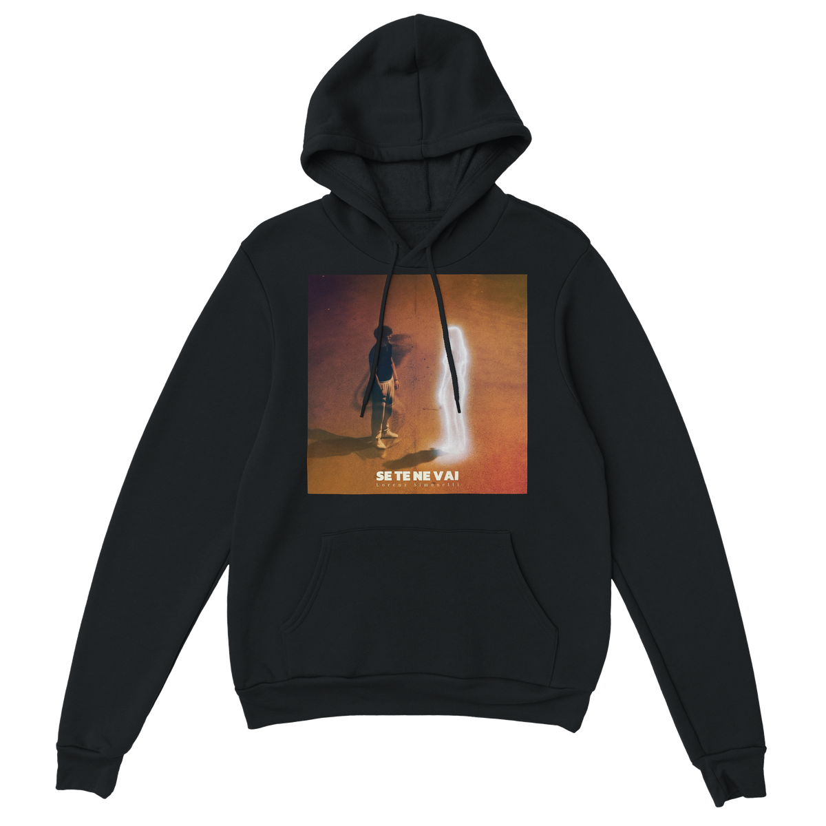 SE TE NE VAI - Felpa con cappuccio unisex classica