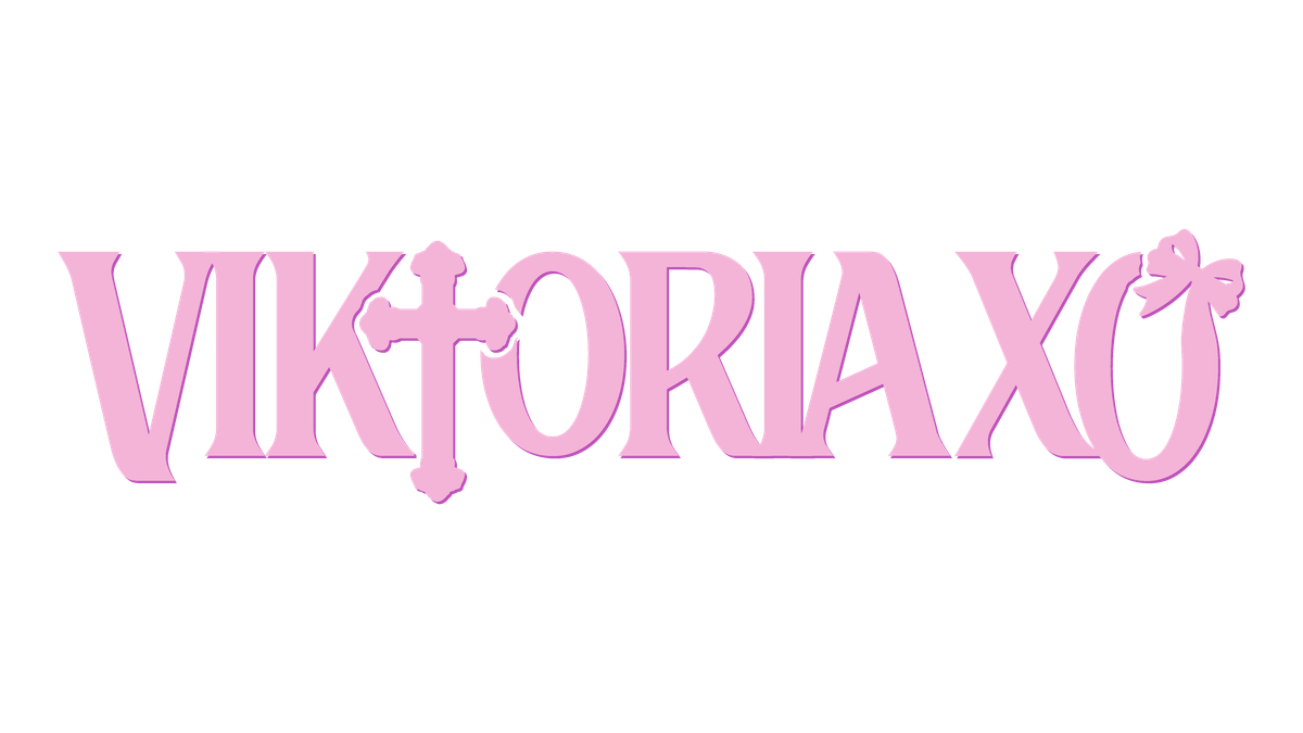 VIKTORIA XO Logo Sticker